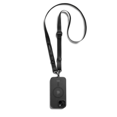 Black Crossbody Utility Phone Lanyard - Strap